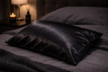 100% Black Silk Pillowcase